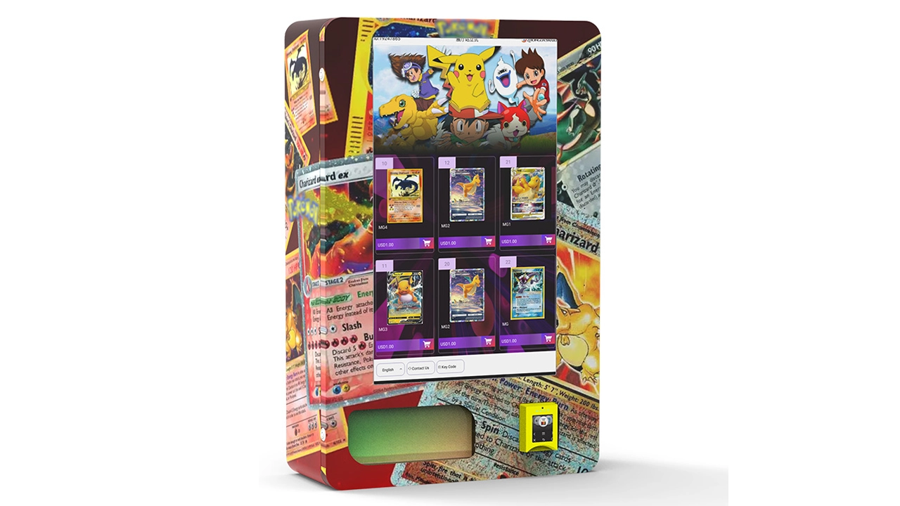 Trading Card Vending Machine Business Requirements in the USA