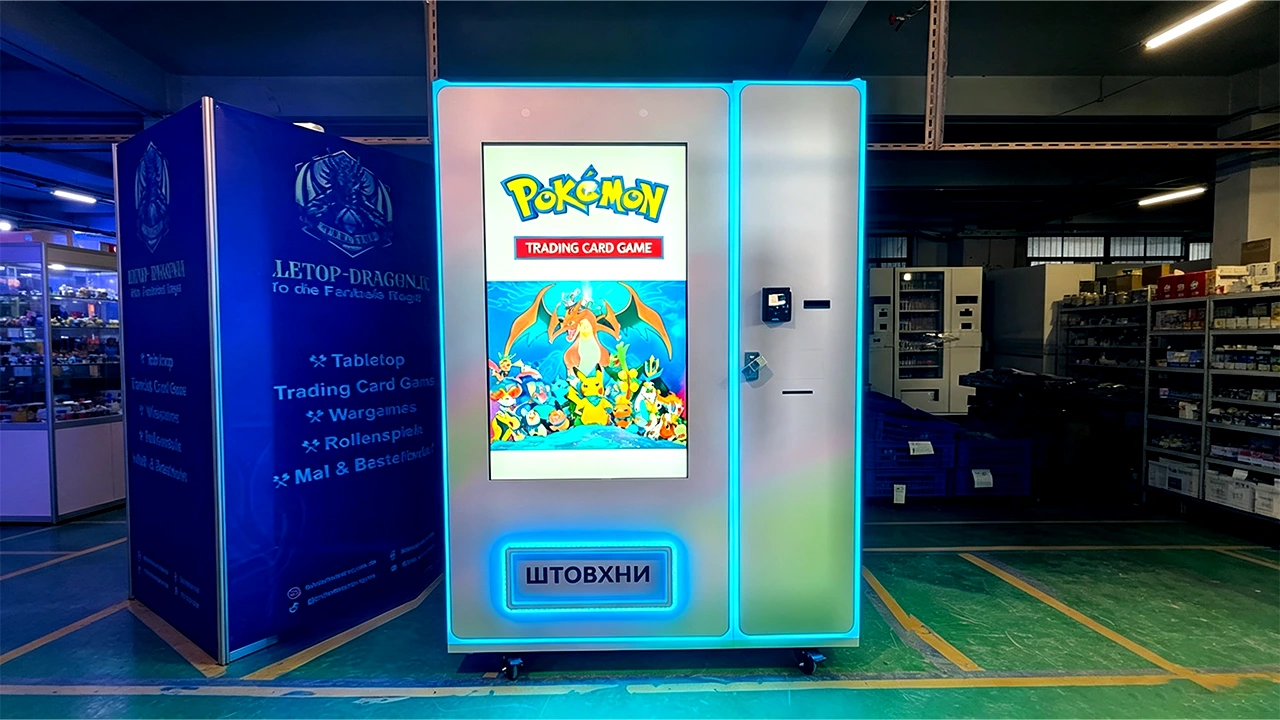 Credit Card Readers for Trading Card Vending Machines