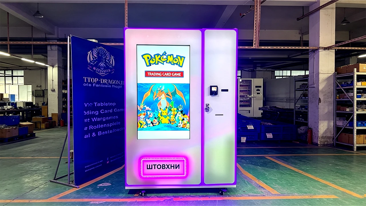 Can a Vending Machine Sell Graded Trading Cards