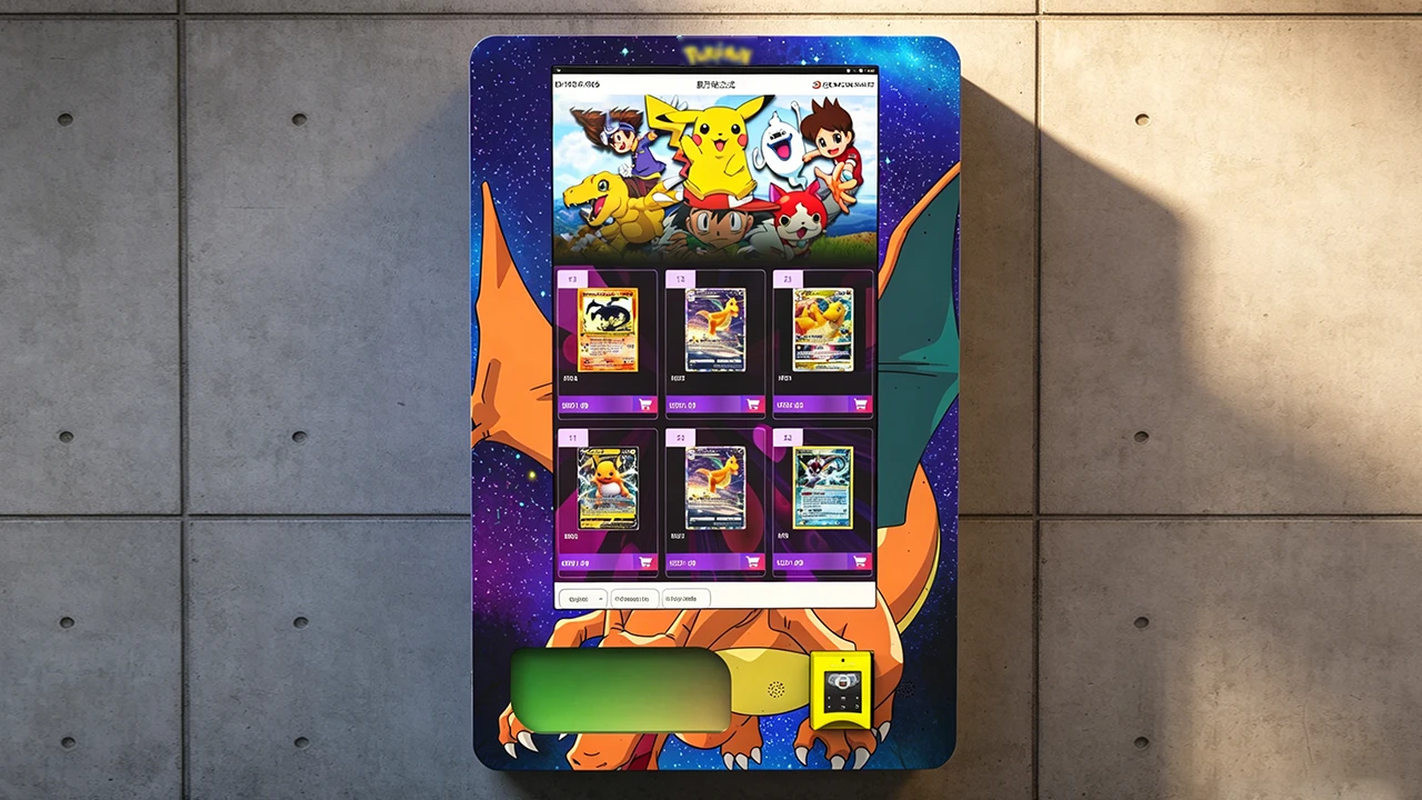 Trading Card Vending Machine OEM Customization Options Explained Trading Card Vending Machine OEM Customization Options Explained