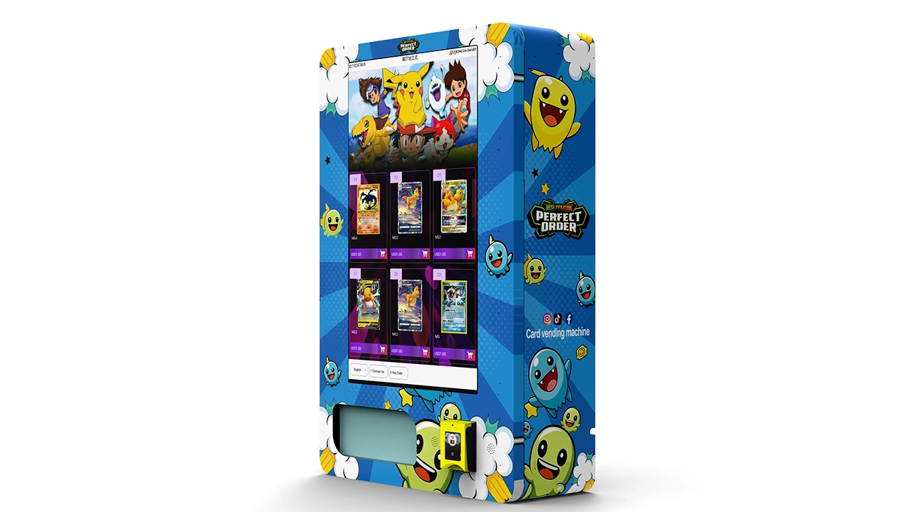 Trading Card Vending Machine Payment System Explained