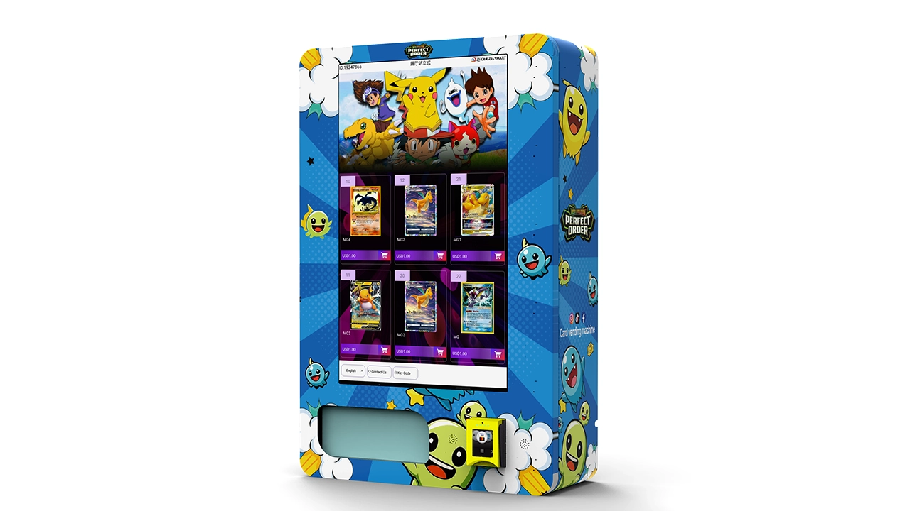 Trading Card Vending Machines in Shopping Malls Are They Profitable