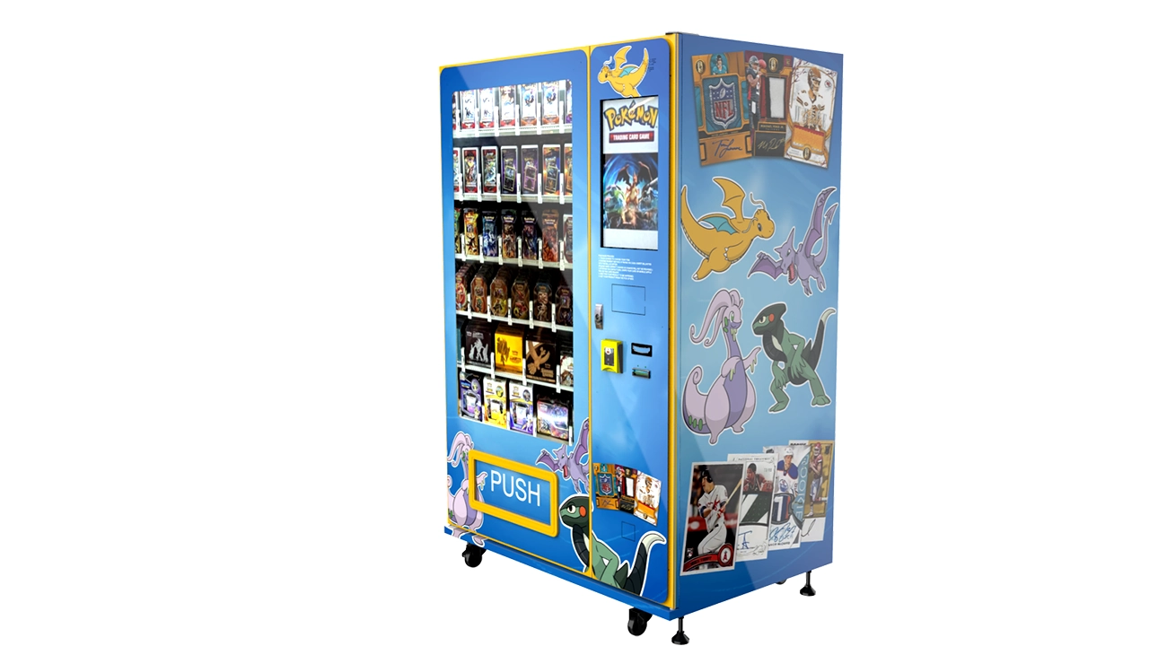 Can a Vending Machine Sell Graded Trading Cards