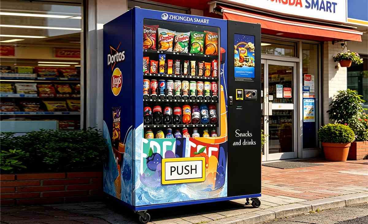 Food and Drink Vending Machine Solutions | Smart Refrigerated Vending Machines