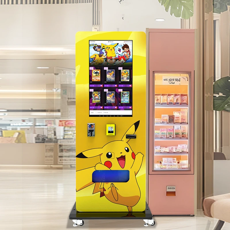 32-Inch Touchscreen Trading Card Vending Machine Supplier